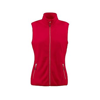 Printer RED Womens/Ladies Sideflip Body Warmer