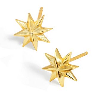 SPARKLE STAR STUD EARRINGS