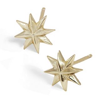 SPARKLE STAR STUD EARRINGS