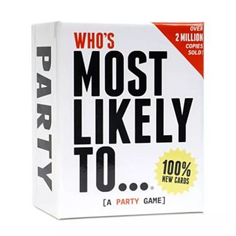 DSS Games Who's Most Likely To... 100% New Cards Party Game