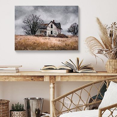 Framed Rustic Farmhouse Wall Art, 24x16inch