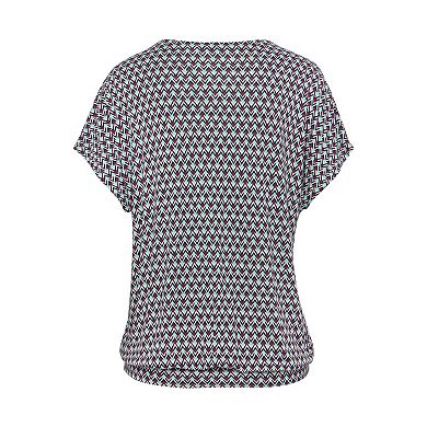 Lascana Women's Printed Dolman Sleeve Top