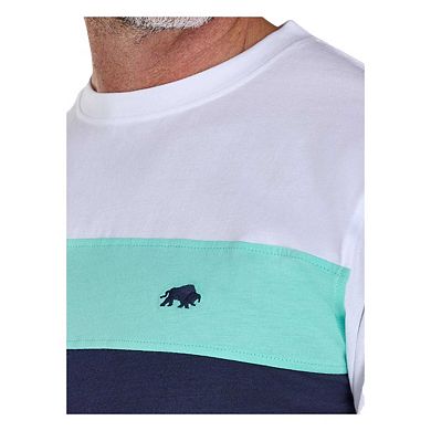 Raging Bull Mens Cut and Sew Panel T-Shirt