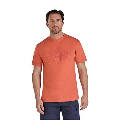 Raging Bull Mens Flock Union Jack Bull T-Shirt