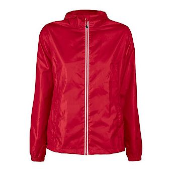 Printer RED Womens/Ladies Fastplant Jacket