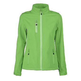 Printer RED Womens/Ladies Vert Soft Shell Jacket