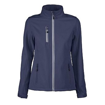 Printer RED Womens/Ladies Vert Soft Shell Jacket