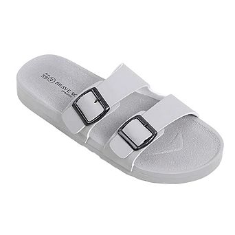 Brave Soul Mens Moulded Footbed Sandals
