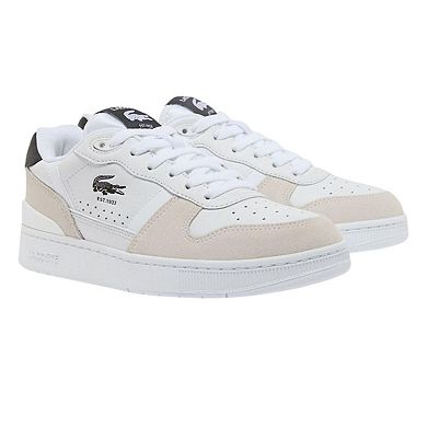 Lacoste Childrens/Kids T-Clip Set Leather Trainers