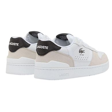 Lacoste Childrens/Kids T-Clip Set Leather Trainers