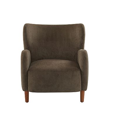 Parmelee Upholstered Wingback Club Chair by Christopher Knight Home