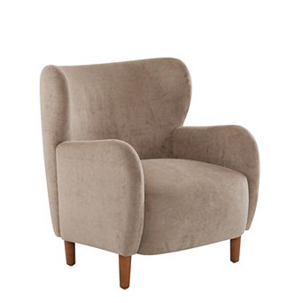 Parmelee Upholstered Wingback Club Chair by Christopher Knight Home