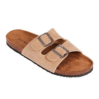 Brave Soul Mens Suede Straps Sandals