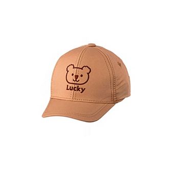 Toddler Boys Cap With Lucky Front Patch, Fits Ages 1 Year - 4 Years