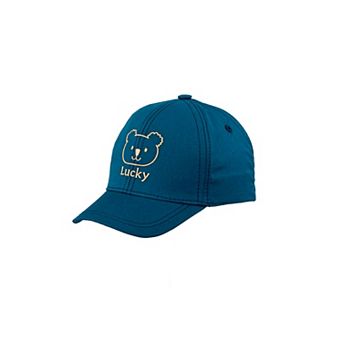 Toddler Boys Cap With Lucky Front Patch, Fits Ages 1 Year - 4 Years