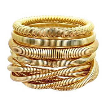 Stackable Wristband Bangles