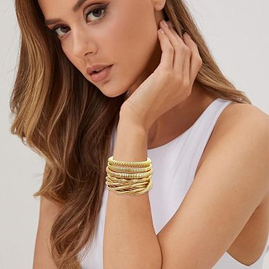 Stackable Wristband Bangles