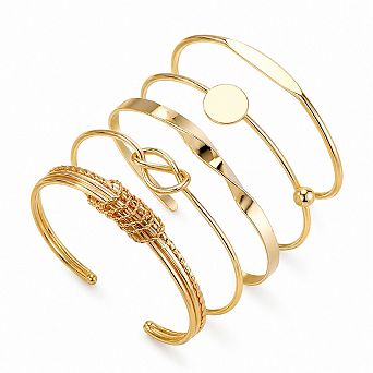 Stackable Cuff Bracelet Set