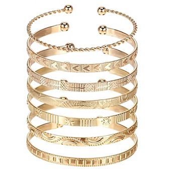 Multi Layer Cuff Bracelets