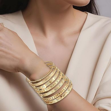 Multi Layer Cuff Bracelets