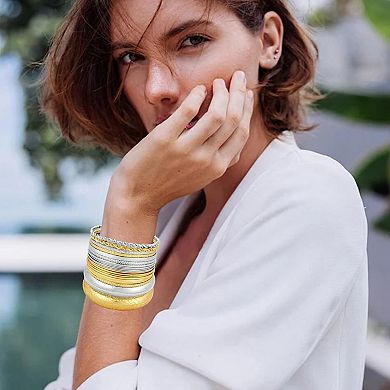 Layered Stackable Bangle Set