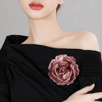 Large Flower Brooch Pin