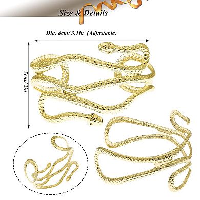 Snake Design Wrist Cuff