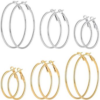 Lightweight Hoop Earrings