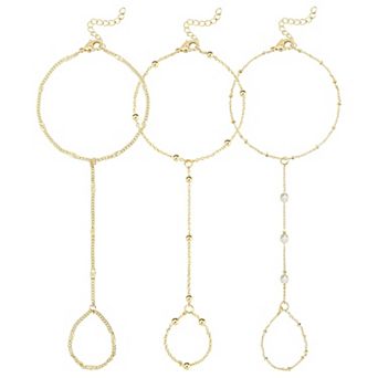 Ring Bracelet Hand Chain