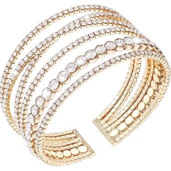 Multilayer Cuff Bracelet