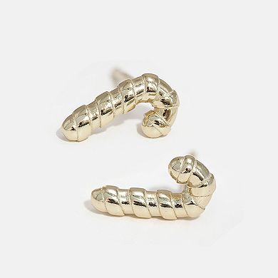CANDY CANE HOLIDAY STUD EARRINGS