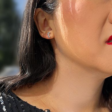 CANDY CANE HOLIDAY STUD EARRINGS