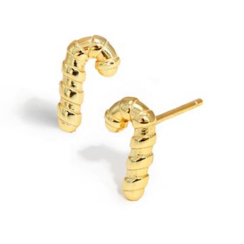 CANDY CANE HOLIDAY STUD EARRINGS