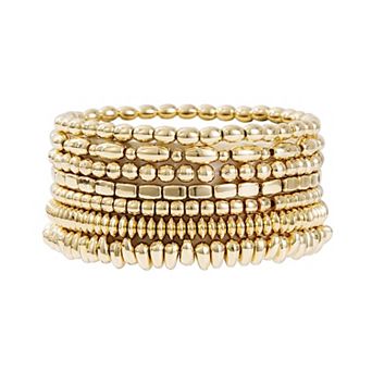 Stackable Bead Bracelet Set
