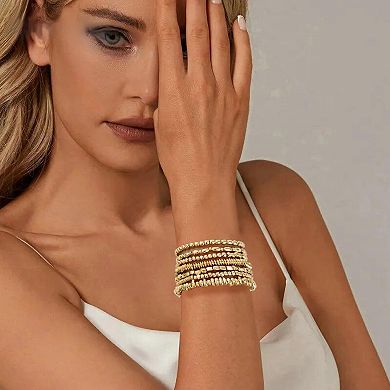 Stackable Bead Bracelet Set