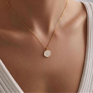 Simple Cross Pendant Necklace