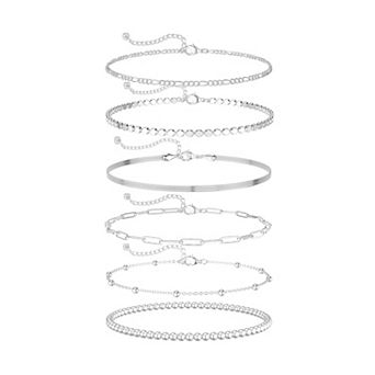 Stackable Chain Bracelets