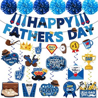 31 pc Fathers Day Decor Set