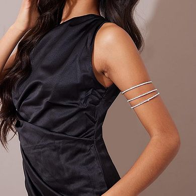Multilayer Rhinestone Arm Cuff