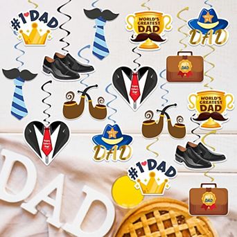 Father's Day Hanging Swirls Set