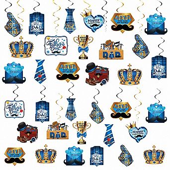 Father's Day Hanging Swirl Set