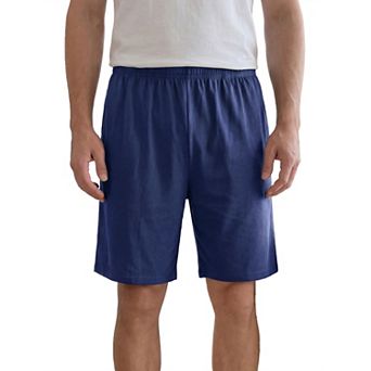Men's Solid Color Comfortable Cotton Lounge Pajama Shorts