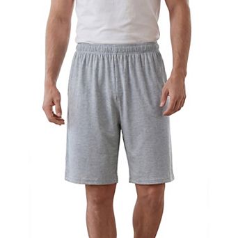 Men's Solid Color Comfortable Cotton Lounge Pajama Shorts