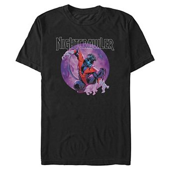 Big & Tall Marvel X-Men Nightcrawler Poster Graphic Tee