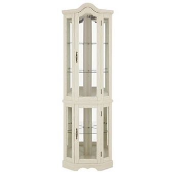 Glass Display Curio Cabinet with Shelves