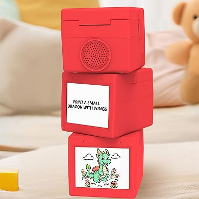 Portable Thermal Printer for Kids & Students - Inkless, Wireless & Rechargeable