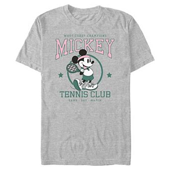 Big & Tall Disney's Mickey Mouse Tennis Club Graphic Tee