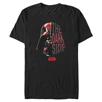 Big & Tall Star Wars Darth Vader The Dark Side Graphic Tee