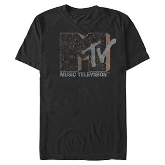 Big & Tall MTV Stars Print Logo Graphic Tee