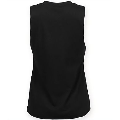 Skinni Fit Womens/Ladies High-Neck Tank Top
